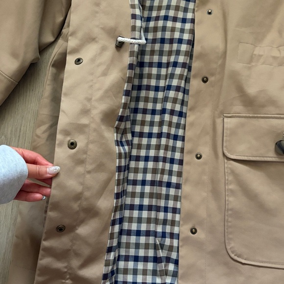 EUC sezane hugo parka sand size us 2/fr 34/uk 6 organic cotton - Picture 10 of 16